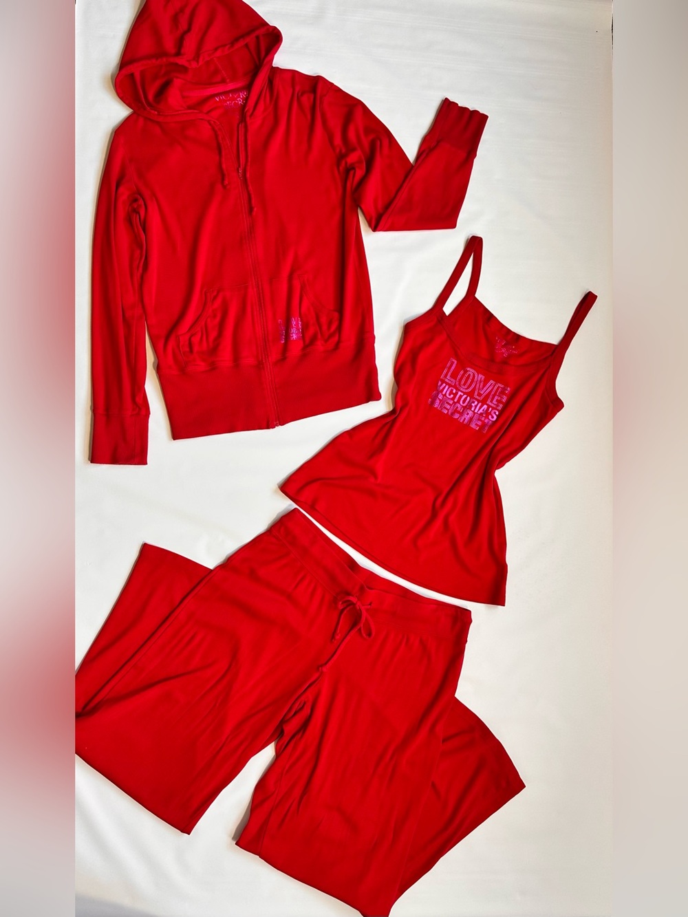 Victoria's Secret Bright Red Women's Intimate Top